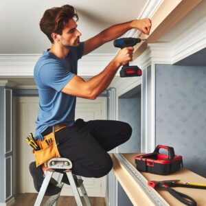 Install Crown Molding 